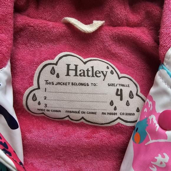 Hatley raincoat 4t - Picture 2 of 6